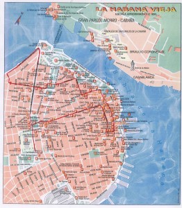 Червен маршрут - карта